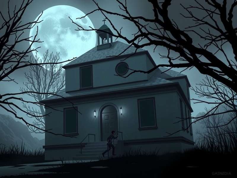 Eerie Mansion Run gameplay screenshot